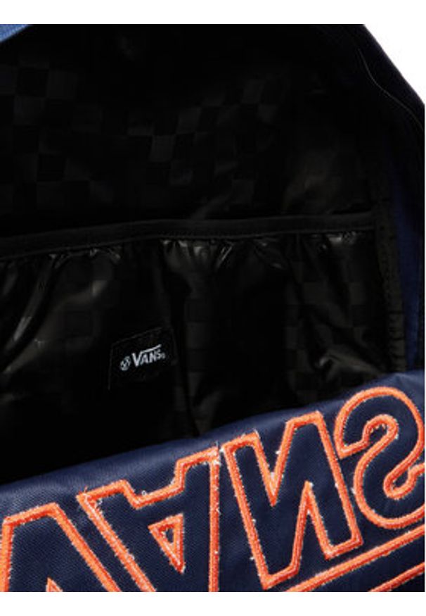 Vans Plecak Old Skool Drop V VN000H4ZFOB1 Granatowy. Kolor: niebieski. Materiał: materiał