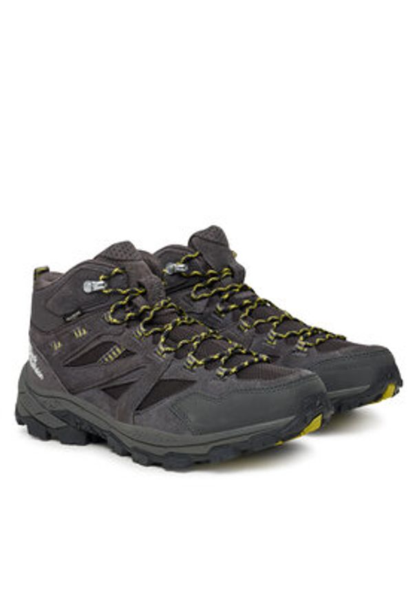 Jack Wolfskin Trekkingi Vojo Tour Texapore Mid A62072 Beżowy. Kolor: beżowy. Materiał: skóra. Sport: turystyka piesza