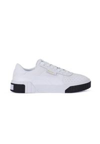 Buty do chodzenia damskie Puma Cali W. Kolor: biały. Materiał: materiał, tkanina, skóra, syntetyk. Sport: turystyka piesza #1