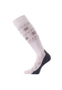 LASTING - Skarpety narciarskie damskie Lasting FWI 778 Merino 85% 42/45 L. Kolor: szary. Materiał: wełna. Sport: narciarstwo #1