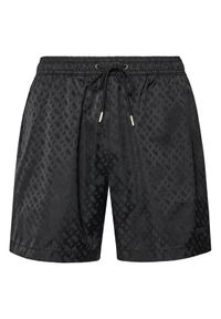 BOSS Szorty kąpielowe Jacques 50539313 Czarny Regular Fit. Kolor: czarny. Materiał: syntetyk