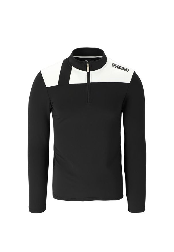 KEEZA - Bluza termoaktywna ze stójką Keeza Lima. Typ kołnierza: kołnierzyk stójkowy. Kolor: czarny
