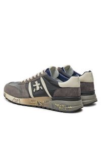Premiata Sneakersy Lander 6906 Szary. Kolor: szary. Materiał: materiał #3