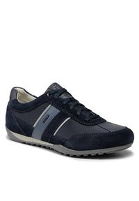 Geox Sneakersy U Wells C U52T5C 02211 C4021 Granatowy. Kolor: niebieski. Materiał: materiał