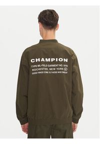 Champion Bluza 220416 Zielony Loose Fit. Kolor: zielony. Materiał: syntetyk