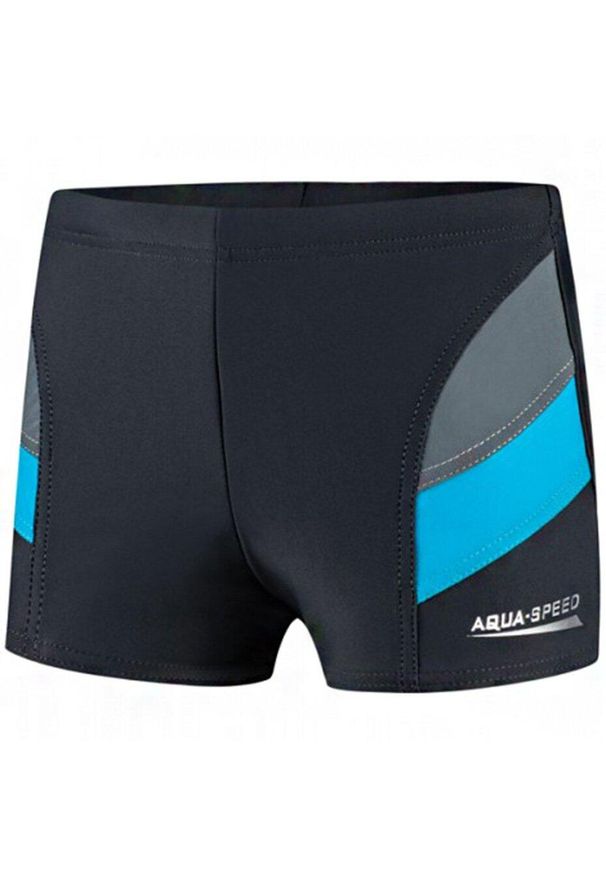 Aqua Speed - Spodenki kąpielowe dla chłopca Aqua-Speed Andy szaro niebieskie 32 349. Kolor: szary, wielokolorowy, niebieski