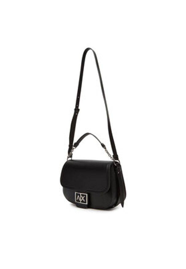 Armani Exchange Torebka XW000940 AF13687 UC001 Czarny. Kolor: czarny. Materiał: skórzane
