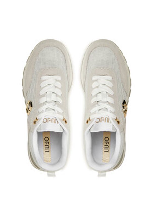 Liu Jo Sneakersy BF4143 PX027 Biały. Kolor: biały. Materiał: zamsz, skóra