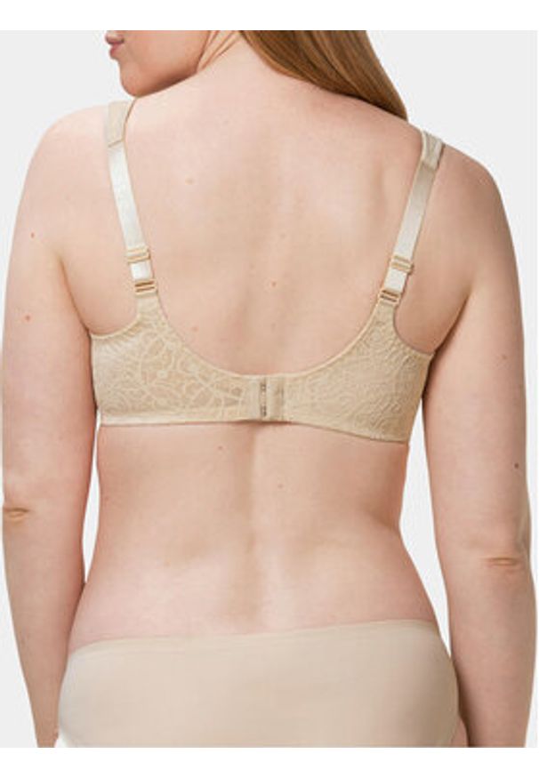 Triumph Biustonosz z fiszbiną Comfort Minimizer 10166827 Beżowy. Kolor: beżowy. Materiał: syntetyk