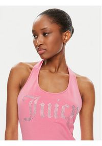 Juicy Couture Sukienka letnia Hector JCWED24311 Różowy Slim Fit. Kolor: różowy. Materiał: bawełna, syntetyk. Sezon: lato