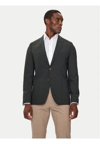 Michael Kors Marynarka MK0SB01003 Zielony Slim Fit. Kolor: zielony. Materiał: syntetyk #1