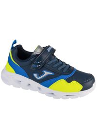 Joma - Buty sportowe Sneakersy chłopięce, Star Jr 24 JSTARW. Kolor: niebieski, wielokolorowy. Materiał: guma, materiał, syntetyk. Sport: turystyka piesza