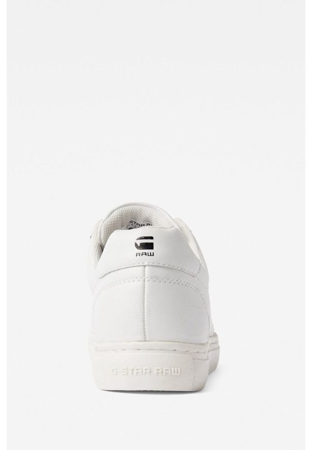 G-Star RAW - G-Star Raw - Buty. Nosek buta: okrągły. Zapięcie: sznurówki. Kolor: biały. Materiał: guma