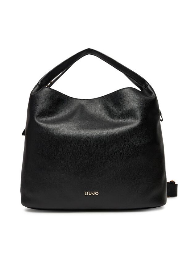 Liu Jo Torebka Esc L Hobo AF5057 E0058 Czarny. Kolor: czarny. Materiał: skórzane