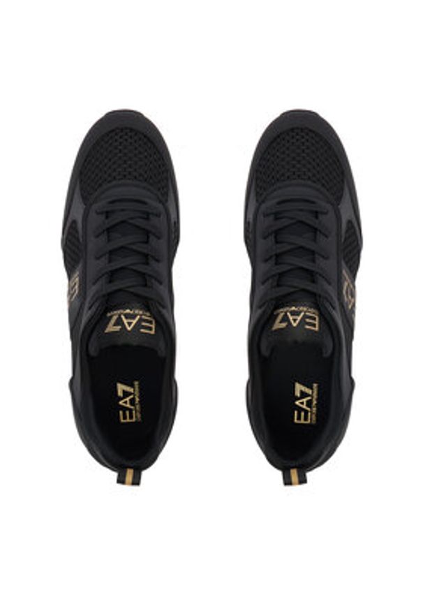 EA7 Emporio Armani Sneakersy 7X000904 AF18610 MZ968 Czarny. Kolor: czarny. Materiał: materiał