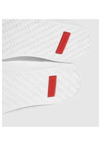 DSQUARED2 Białe sneakersy męskie icon forever. Kolor: biały. Materiał: skóra, guma #4