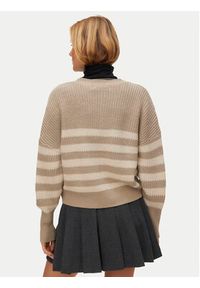 Vero Moda Kardigan Lea 10249632 Beżowy Regular Fit. Kolor: beżowy. Materiał: syntetyk #4