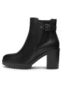 Clara Barson Botki MAGNA HL221125 Czarny. Kolor: czarny. Materiał: materiał #7