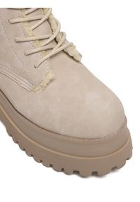 Replay - REPLAY Botki GWL72.000.C0029S Beżowy. Kolor: beżowy. Materiał: skóra #5