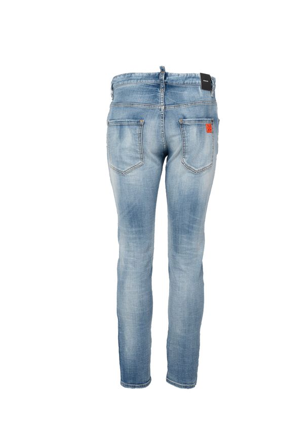 DSQUARED2 - Dsquared2 Jeansy "Skater Jean" | S71LB1173 S30664 | Mężczyzna | Niebieski. Stan: obniżony. Kolor: niebieski