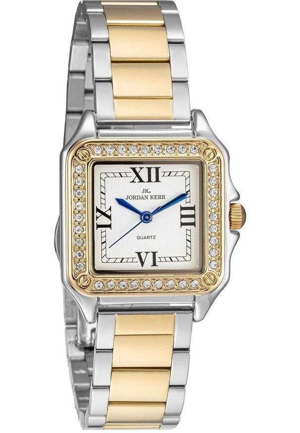 Zegarek Jordan Kerr P9009 IPS IPG ST damski cyrkonie 27 mm .