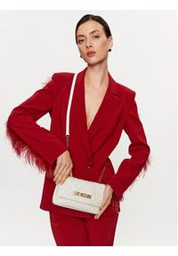 Love Moschino - LOVE MOSCHINO Torebka Borsa Quilted JC4097PP0HLA0120 Biały. Kolor: biały. Materiał: skórzane #3