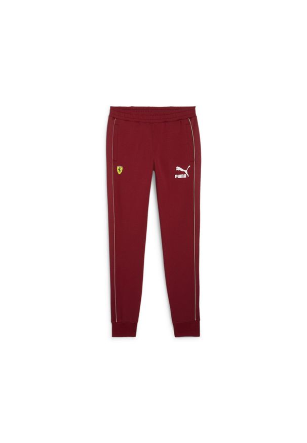 Puma Spodnie Ferrari Race Icons T7 62519909. Kolor: czerwony