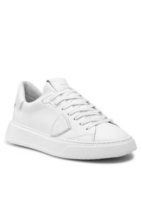 Philippe Model Sneakersy Temple BTLU V001 Biały. Kolor: biały. Materiał: skóra #1