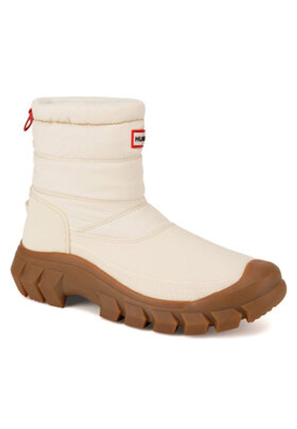Hunter Śniegowce WFS2108WWU Écru. Kolor: kremowy. Materiał: materiał