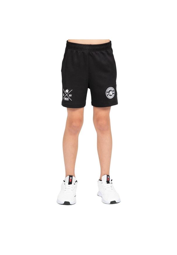 GORILLA WEAR - Szorty dla dzieci Gorilla Wear Vernon. Okazja: na uczelnię. Kolor: czarny. Styl: sportowy. Sport: joga i pilates