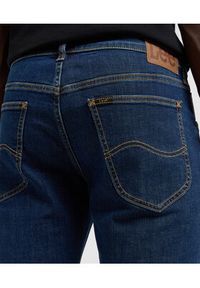Lee Jeansy 112370642 Granatowy Regular Fit. Kolor: niebieski