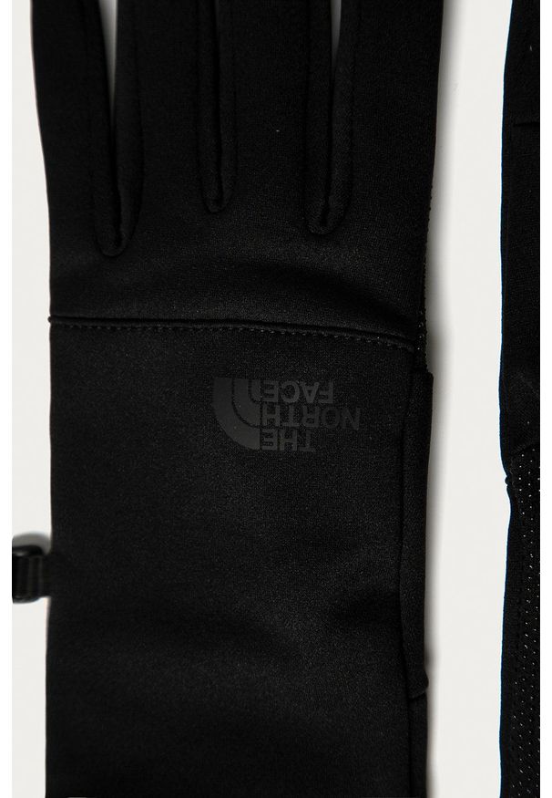 The North Face - Rękawiczki. Kolor: czarny. Materiał: dzianina. Wzór: gładki