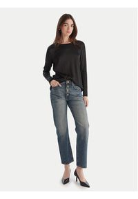 ViCOLO Bluzka TF0244 Czarny Regular Fit. Kolor: czarny. Materiał: wiskoza #5