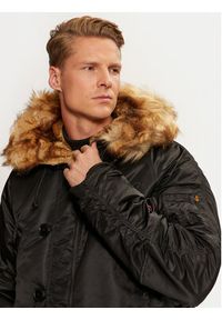 Alpha Industries Kurtka zimowa 103141 Czarny Regular Fit. Kolor: czarny. Materiał: syntetyk. Sezon: zima #5