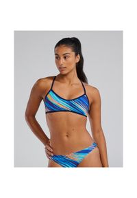 Góra bikini damskie TYR Trinity Top. Kolor: wielokolorowy