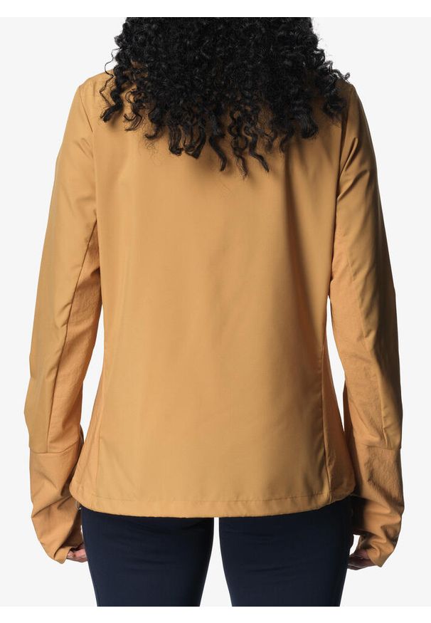 Kurtka do biegania damska Houdini Pace Wind Jacket. Kolor: pomarańczowy