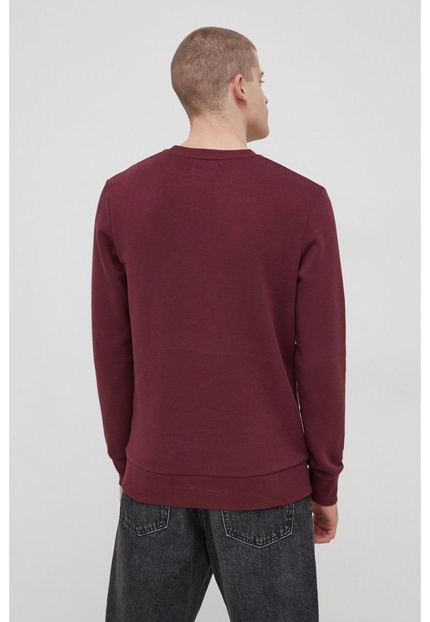 PRODUKT by Jack & Jones - Produkt by Jack & Jones Bluza męska kolor fioletowy z aplikacją. Okazja: na co dzień. Kolor: fioletowy. Wzór: aplikacja. Styl: casual