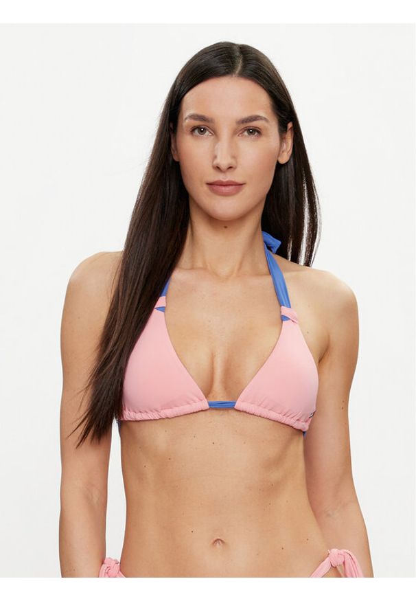 TOMMY HILFIGER - Tommy Hilfiger Góra od bikini UW0UW05099 Różowy. Kolor: różowy. Materiał: syntetyk