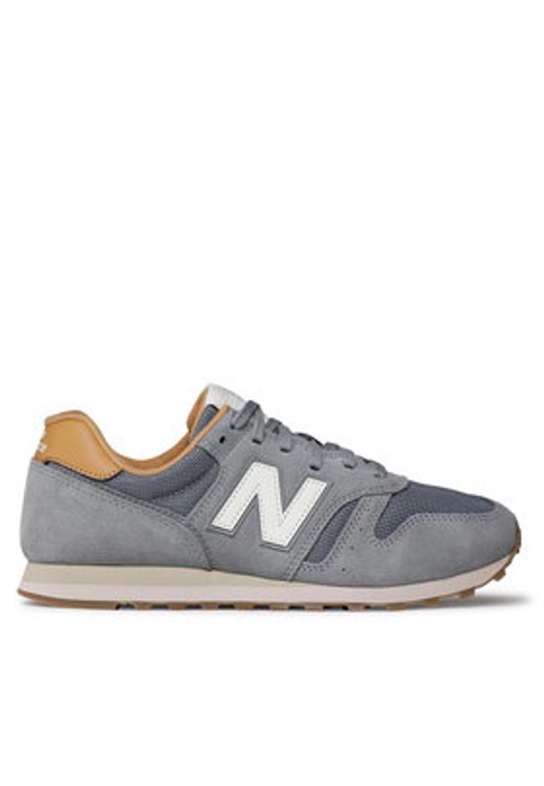 New Balance Sneakersy ML373WP2 Szary. Kolor: szary. Materiał: zamsz, skóra. Model: New Balance 373