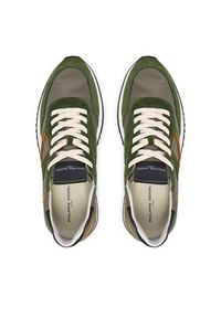 Philippe Model Sneakersy A011985 TYLU WD02 Khaki. Kolor: brązowy. Materiał: zamsz, skóra #6