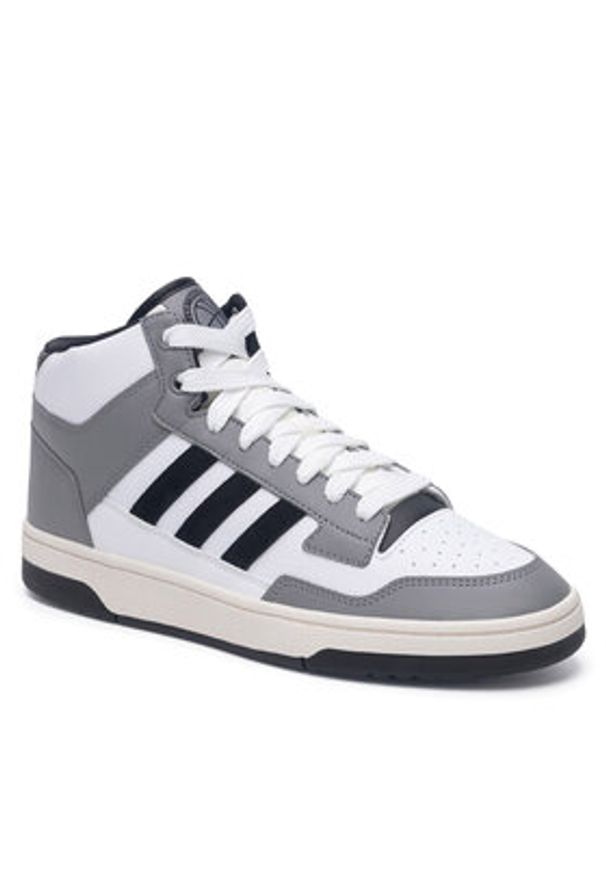Adidas - adidas Sneakersy RAPID COURT MID W JP5866 Szary. Kolor: szary. Materiał: skóra