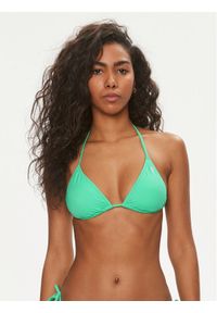 Guess Góra od bikini E4GJ00 LY00K Niebieski. Kolor: niebieski. Materiał: syntetyk