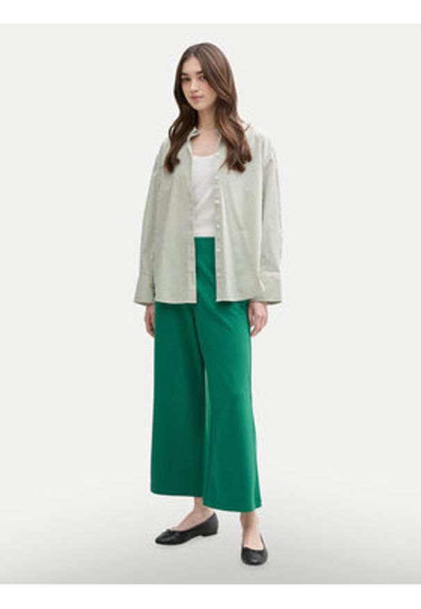 Tom Tailor Denim Kuloty 1042304 Zielony Relaxed Fit. Kolor: zielony. Materiał: syntetyk
