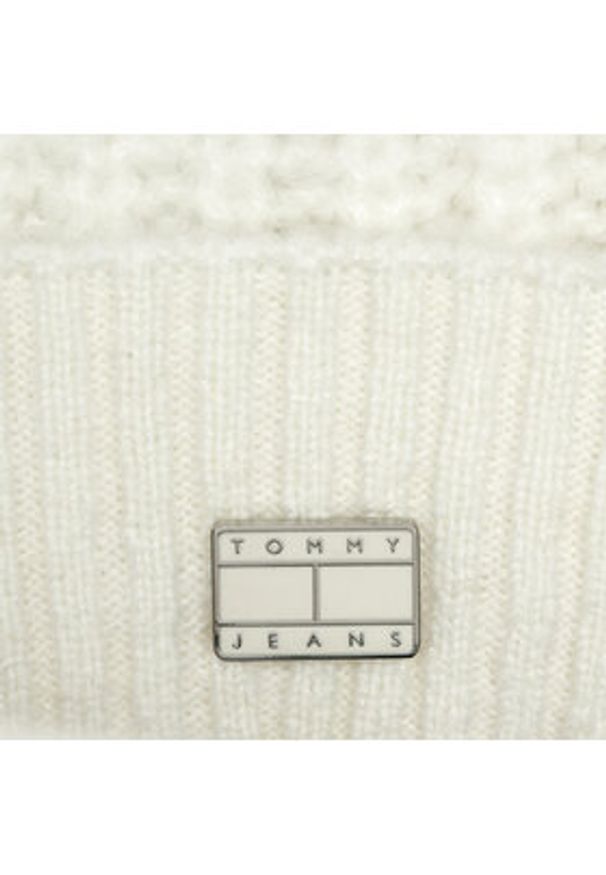 Tommy Jeans Czapka City Girl AW0AW15846 Beżowy. Kolor: beżowy. Materiał: syntetyk