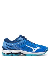 Mizuno Buty halowe Wave Voltage 2 V1GA2460 Niebieski. Kolor: niebieski. Materiał: skóra. Model: Mizuno Wave #1