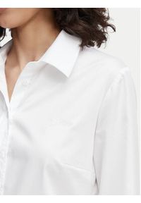 Guess Koszula W6YH10 W2752 Biały Slim Fit. Kolor: biały. Materiał: bawełna #5