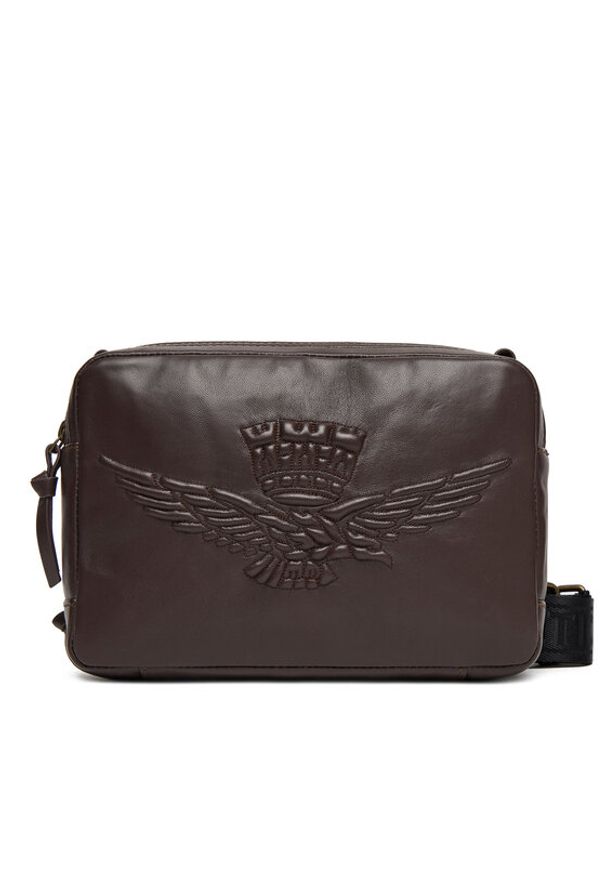 Aeronautica Militare Saszetka 252BO1149DPL00308 Zielony. Kolor: zielony. Materiał: skóra