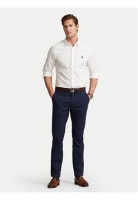 Polo Ralph Lauren Koszula Classics 710736557 Biały Slim Fit. Typ kołnierza: polo. Kolor: biały. Materiał: bawełna