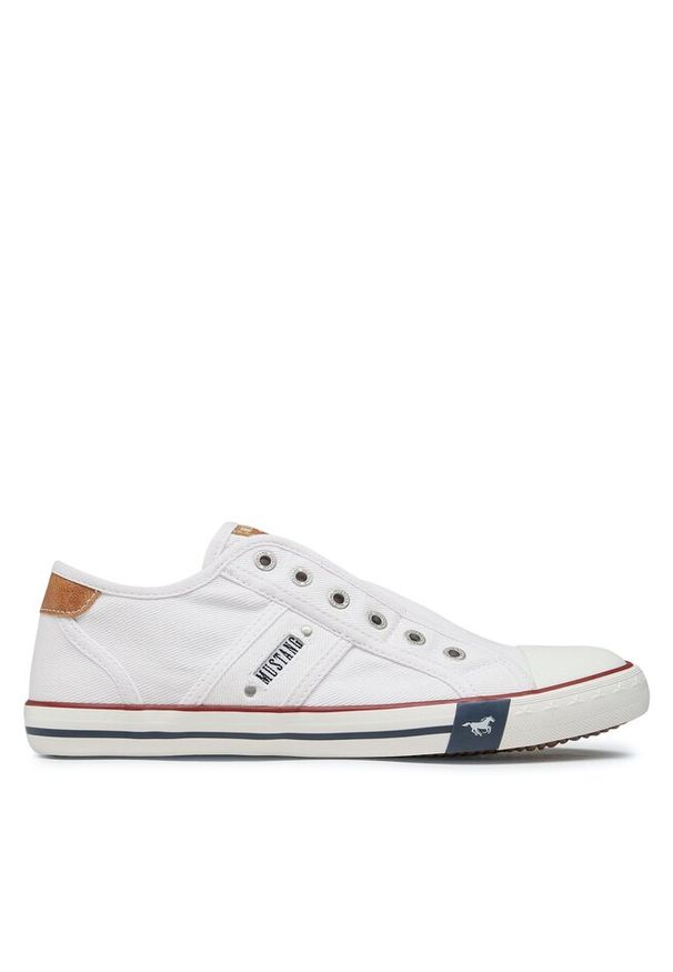 Trampki Mustang. Kolor: biały