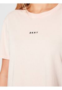DKNY Sport T-Shirt DP0T7384 Różowy Regular Fit. Kolor: różowy. Styl: sportowy #5